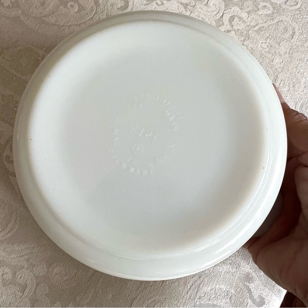 Pyrex verde square flower 472 1.5 pint casserole dish great condition - Picture 7 of 10